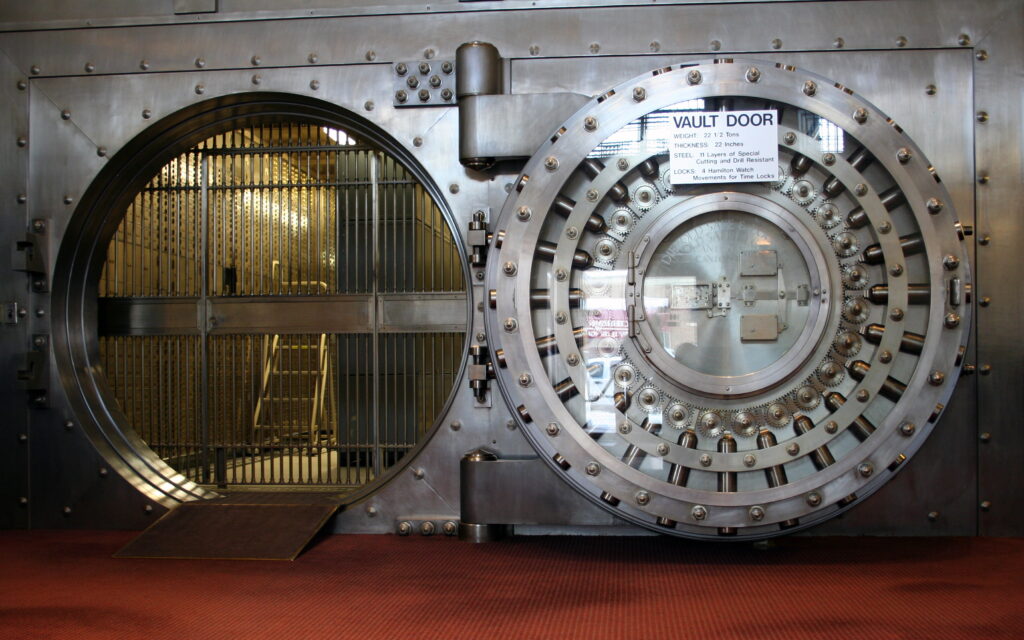 Winona Savings Bank Vault - Home Security